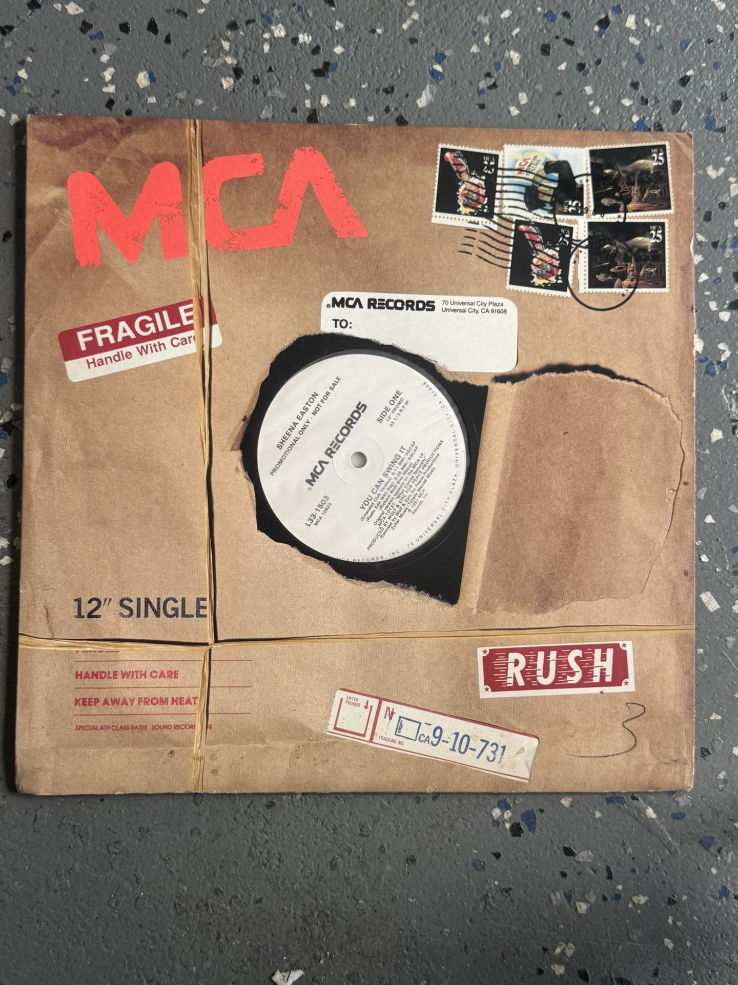 Shai : The Place Where You Belong : Vinyl Record : Beverly Hills Cop III