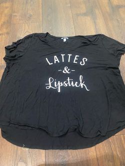 Women’s black lattes shirt size 4x #3
