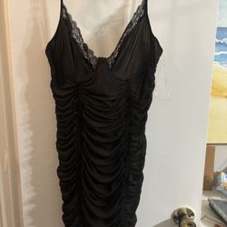 Lace Trim Fashion Nova Dress $22.80