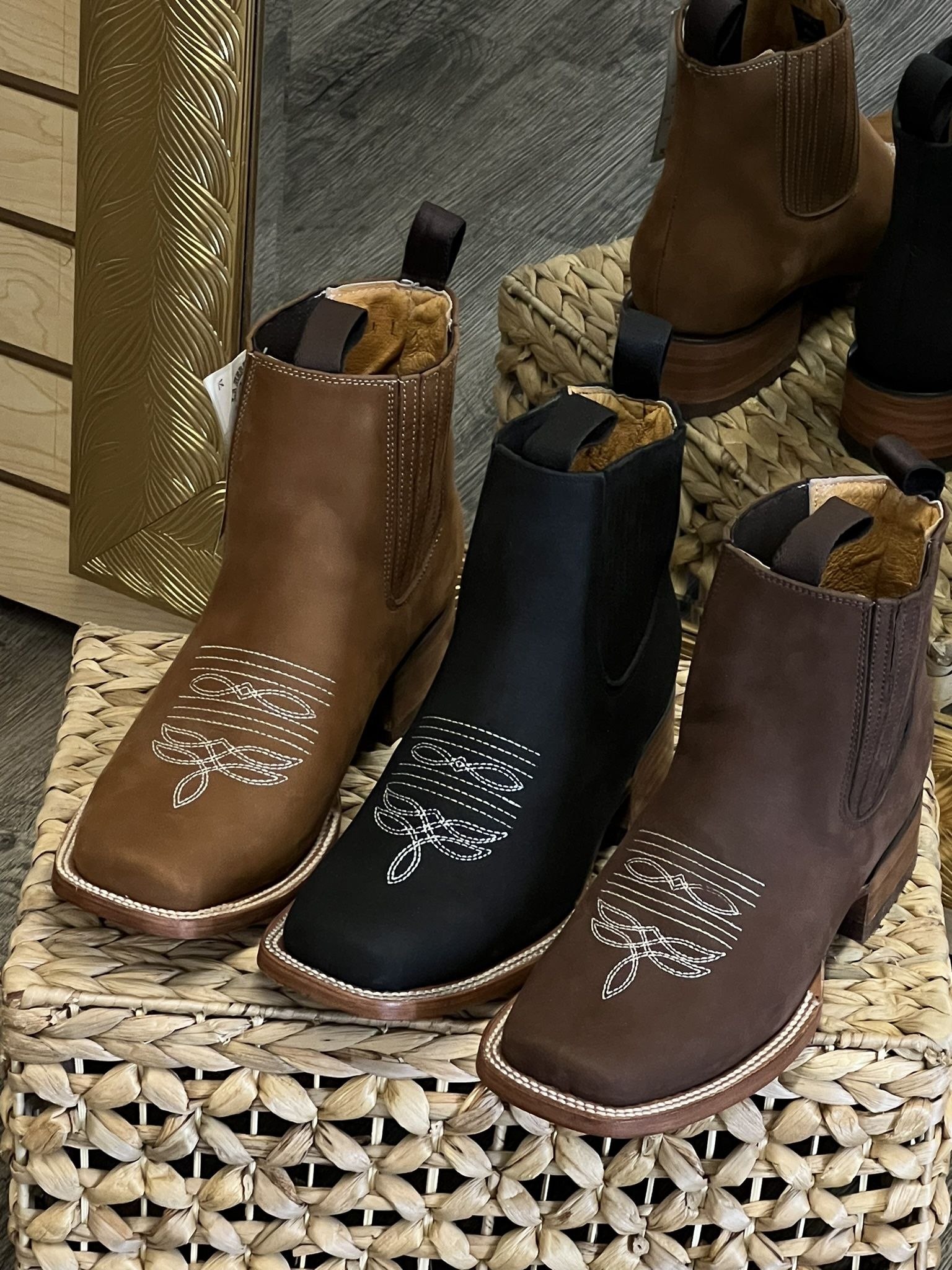 botines Vaqueros Para Hombre 