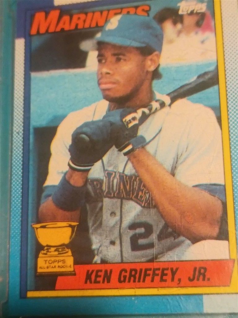 Ken Griffey Jr.  rookie all star card  (Topps)