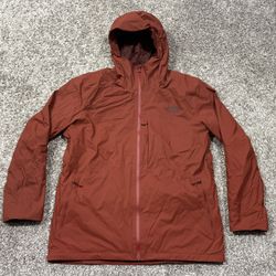 Men’s THE NORTH FACE ‘ThermoBall Eco’ Brick House Red Triclimate 3-in-1 Snow Jacket - Size XL
