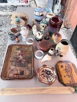 Vintage Southwest & Native American Pottery Estate Lot (Some Signed)