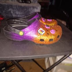 Brand New Hocus Pocus Crocks Unisex Women's Size 11 Wide And Men's Size 9 