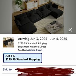 Large Bluetooth Sectional Couch 