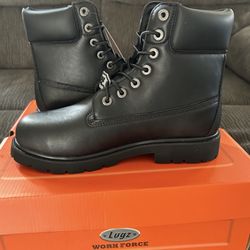 Work Steel Toe Boots 