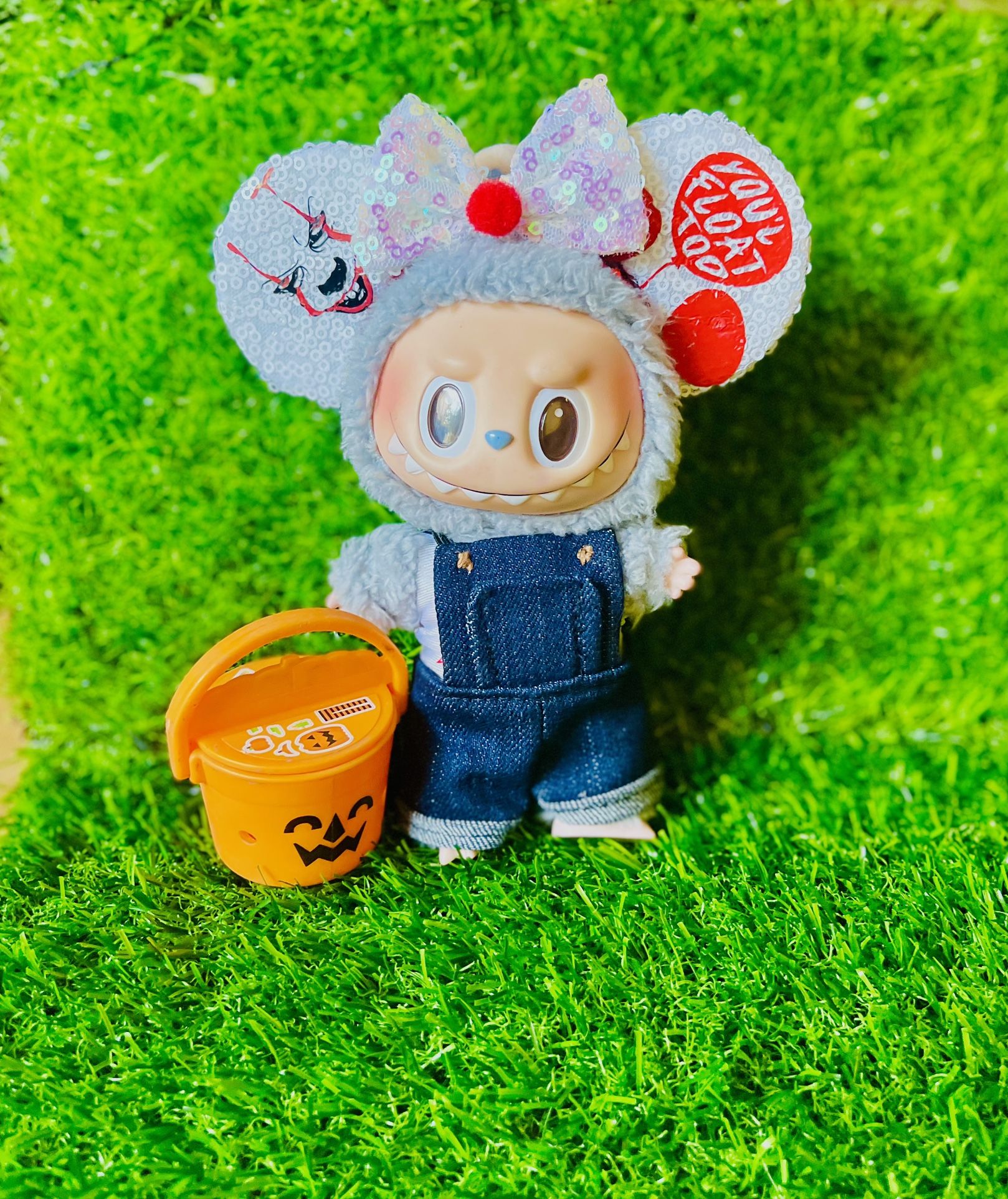 Labubu pennywise Minnie Ears