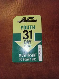 Youth 31 day pass