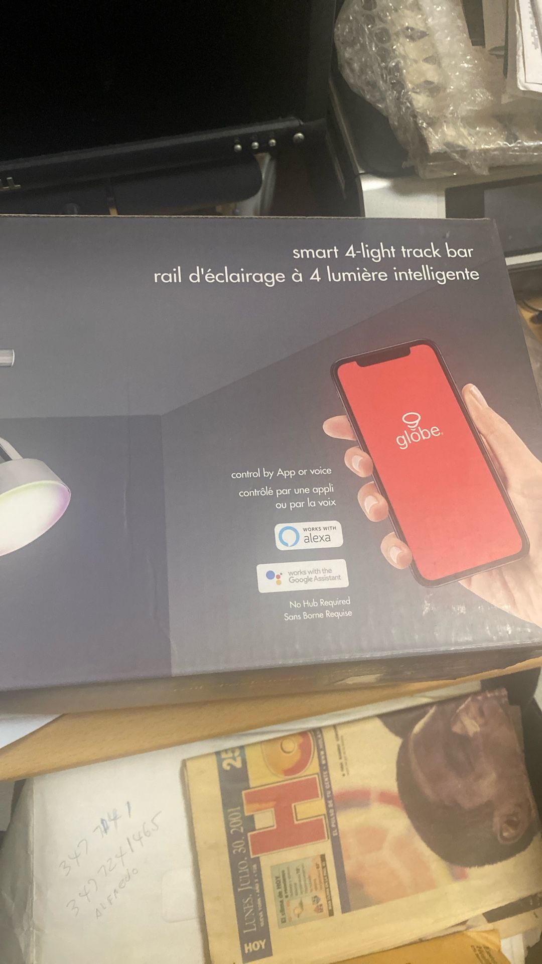 Smart 4 Light Track bar