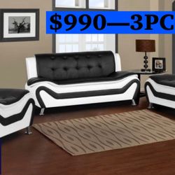 FREE DELIVERY💥Brand New 💥3PC Sofa, Loveseat, Chair Set 