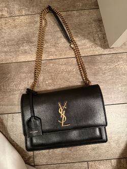 YSL sunset medium designer luxury purse