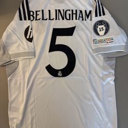 Bellingham Real Madrid 2025/2026 Soccer Jersey