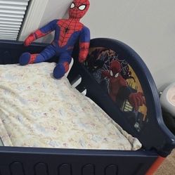 Spider Man Toddler Bed With Mattress