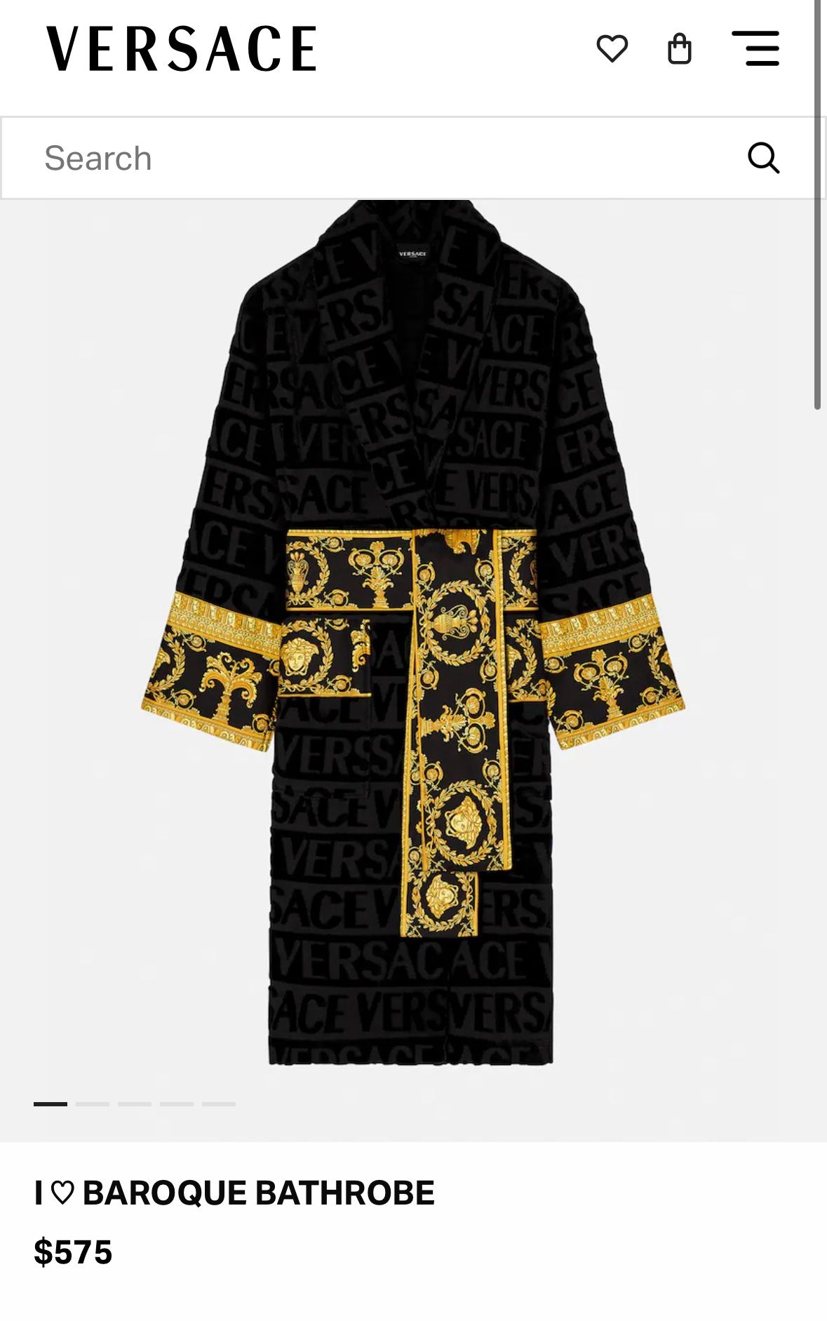 Versace Robe