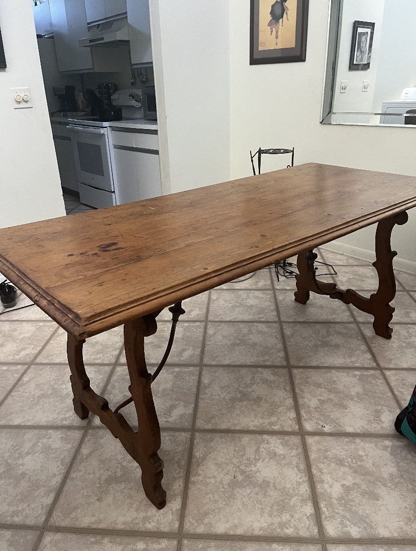 Antique Dining/Desk Table 