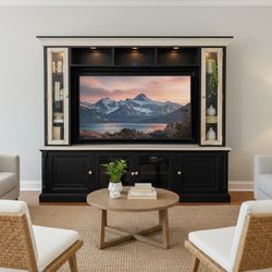 Refurbished Entertainment Center 