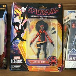 Marvel Legends And BST AXN Figures Lot