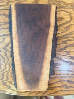 Live Edge Black Walnut Charcuterie Board
