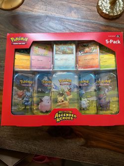 Costco Ascended Heroes Mini Tins 5-Pack