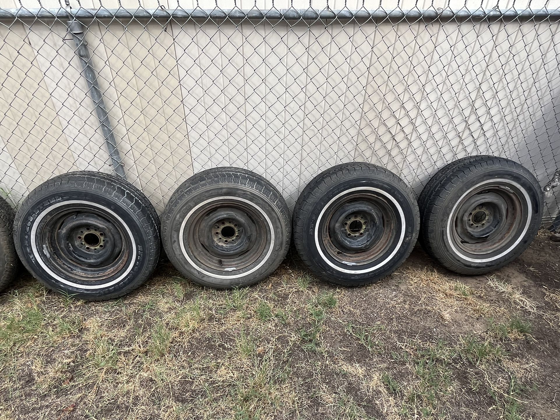 Early Mopar Plymouth, Dodge, Chrysler, Desoto 14” Steel Wheels