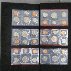 Set of 1988 to 1990 U.S. Mint Sets in OGP -- 30 TOTAL MS COINS!