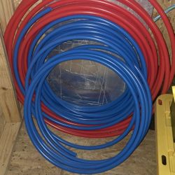 3/4 in. 1-Red 1-Blue PEX Tubing Potable Water Pipe Combo