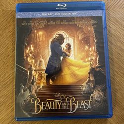 Disney Beauty & the Beast Blu-ray and DVD Emma Watson Dan Stevens live action