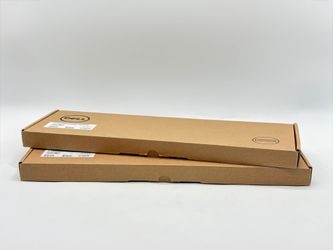 LOT OF 2 New Dell KB216t Multimedia Keyboards - Black