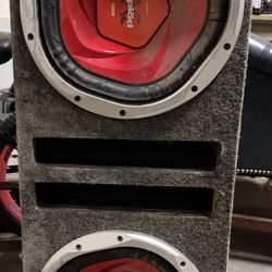 Two 12” Subs With Ported Box 