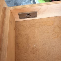 American Signature Cedar Dresser 
