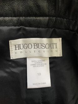 Hugo Buscati Collection Leather Pants