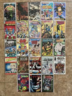 43 Comic Book Lot Collection DC Marvel Image Spawn Star Wars Batman