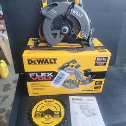 DEWALT FLEX VOLT 60V MAX CORDLESS BRUSHLESS 7-1/4-IN CIRCULAR SAW WITH BRAKE ( TOOL ONLY  )