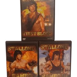 Rambo Trilogy 3-Disc DVD Set - Widescreen