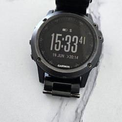 Garmin Fenix 3 GPS Watch Bundle + Heart Rate Monitor Strap & Charger