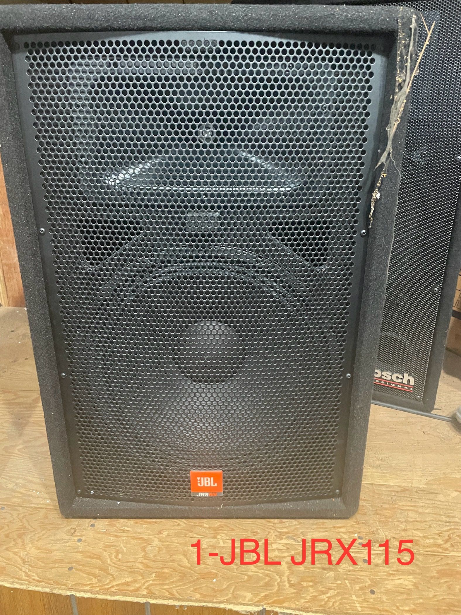JBL JRX115 Passive Speakers (2x)