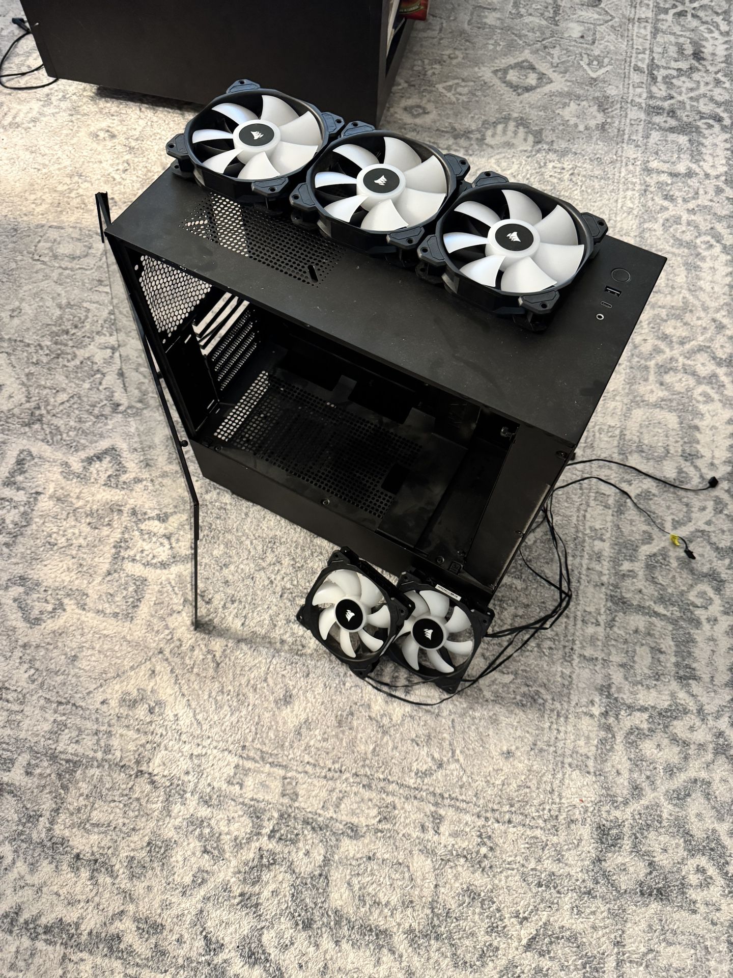 NZXT H510B-B1 Computer Case - Black- Compact ATX