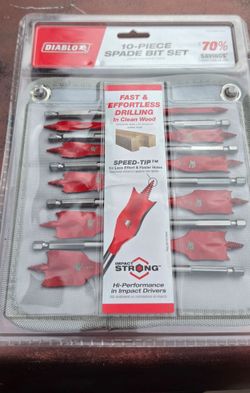 Diablo speedemon High Speed Steel Spade Bit Set