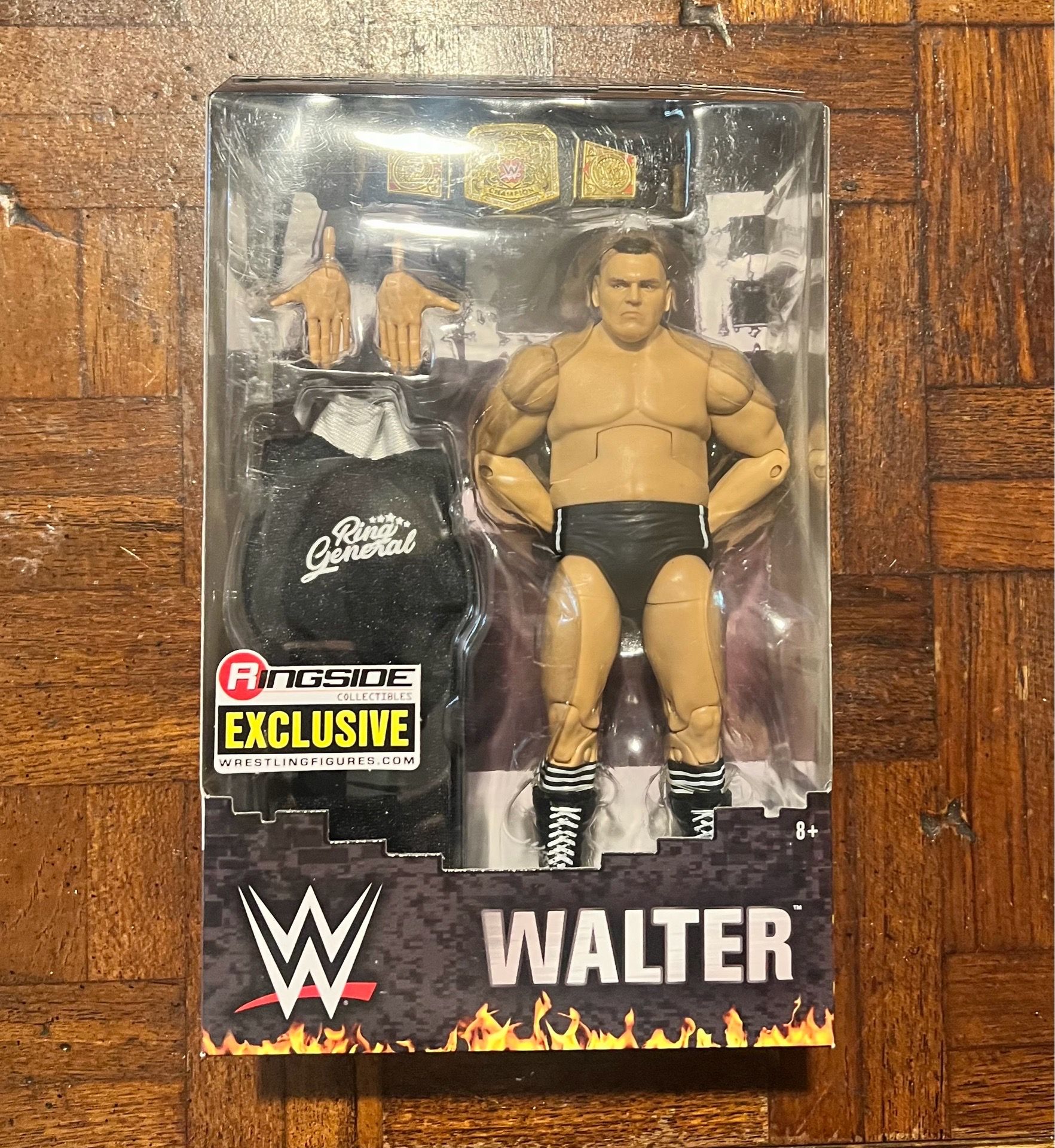 WWE Walter aka Gunther action figure