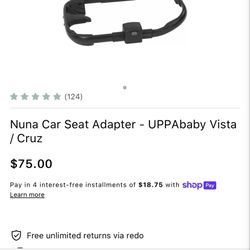 Nuna Car Seat Adapter 