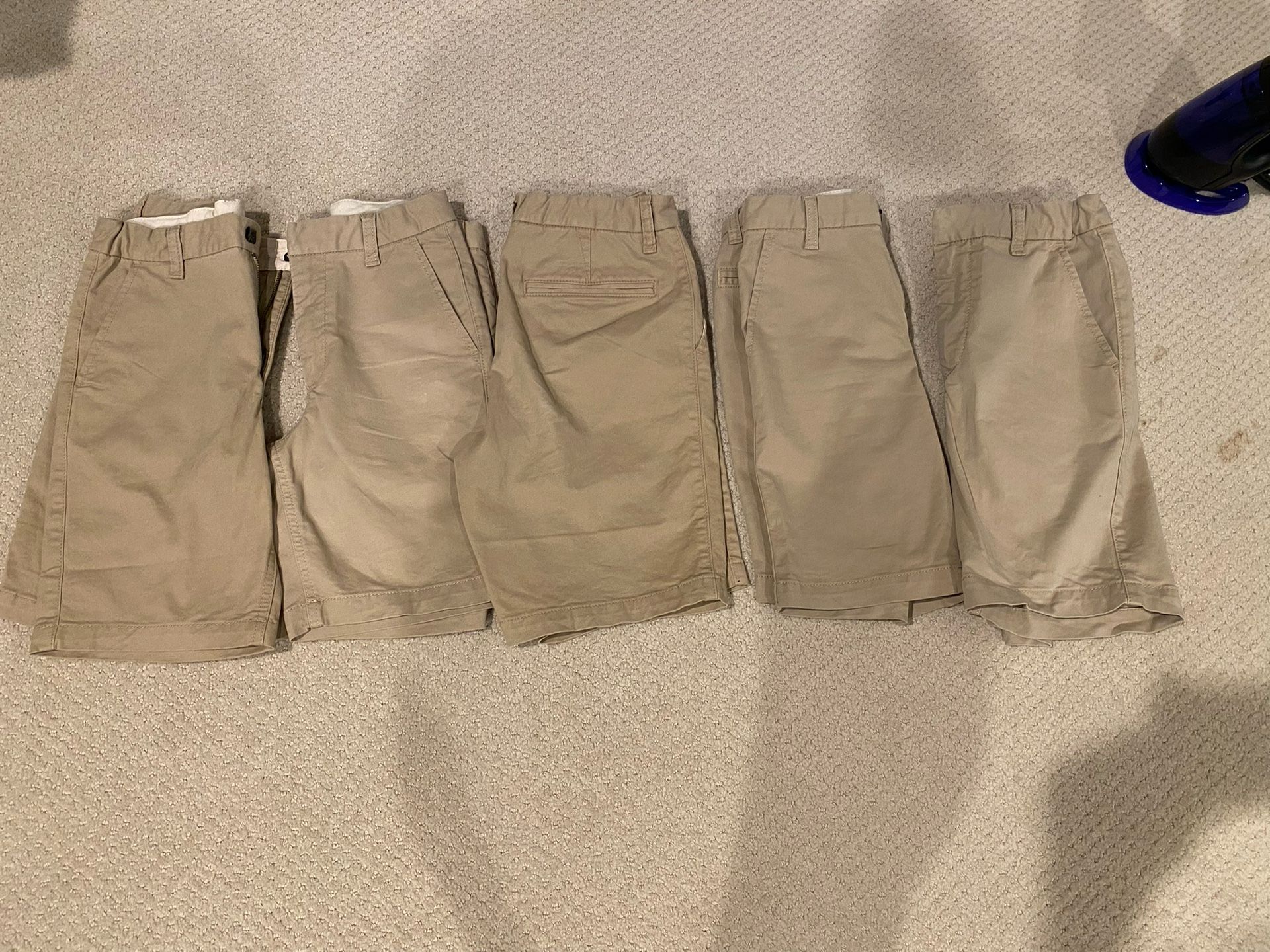 5 Pairs GAP Khaki Shorts