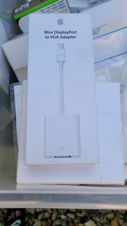 Apple (New) Mini DisplayPort to VGA Adapter $10
