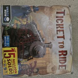 Ticket To Ride Board Game  Unopened Box