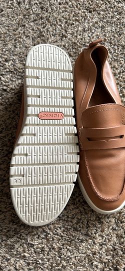 Vionic Uptown Loafer Camel Leather Women’s Size 9.5 – Comfortable Arch Support