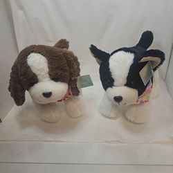 Plush Puppies Set Of 2