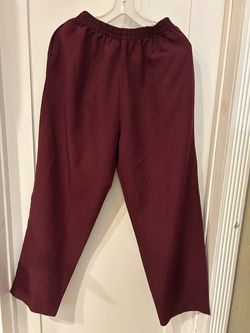 Burgundy Pants
