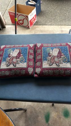 Christmas throw pillows