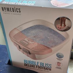 Homedics Bubble Bliss Deluxe Footbath