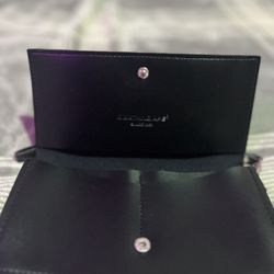 BAPE Large Leather Wallet Black