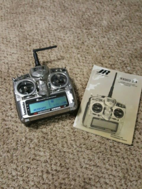 JR 9303 2.4 transmitter